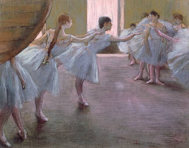 La répétition Edgar Degas