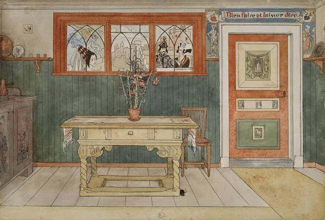 La salle à manger Carl Larsson