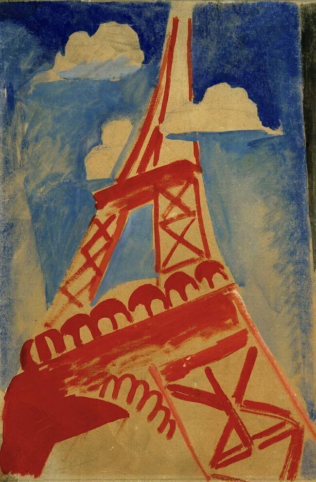 La Tour Eiffel Robert Delaunay