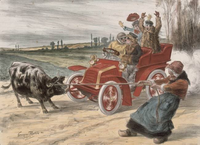 La vache récalcitrante Georges Redon