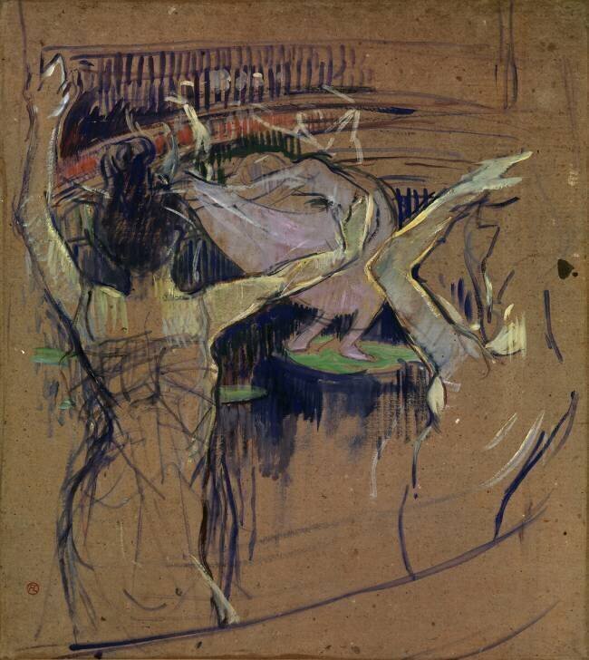 Le ballet Papa Chrysanthème Henri de Toulouse-Lautrec