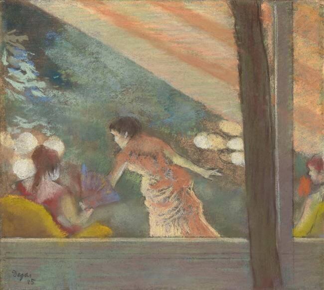 Le Café-Concert aux Ambassadeurs Edgar Degas
