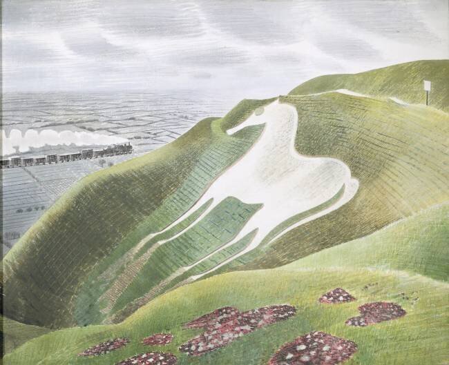 Le cheval de Westbury Eric Ravilious