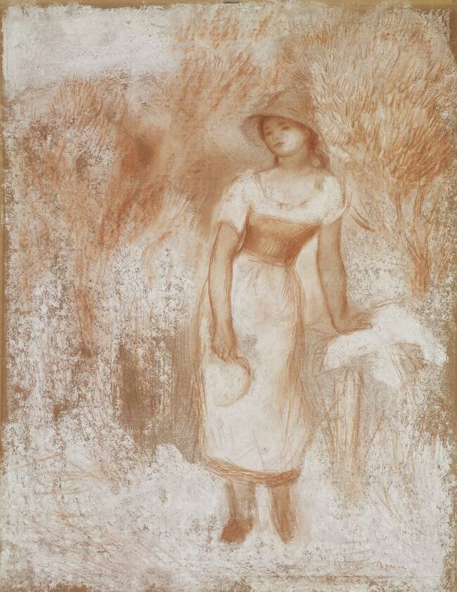 Le faucheur Auguste Renoir