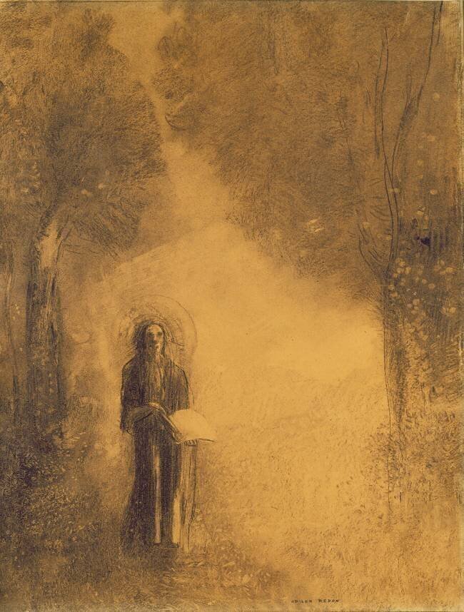 Le marcheur Odilon Redon