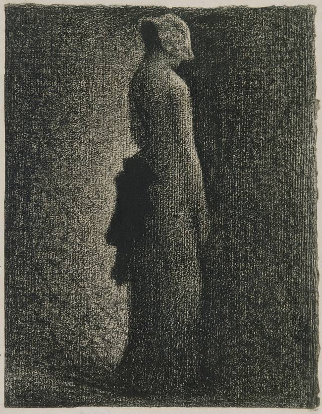 Le Noeud noir Georges Seurat