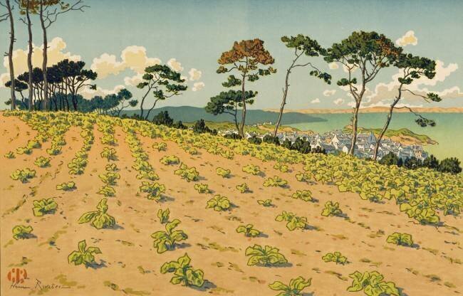 Le Port de Ploumanac'h Henri Rivière