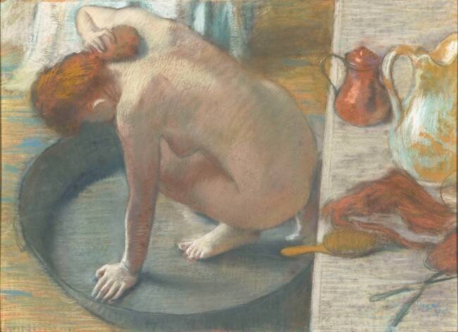 Le Tub Edgar Degas