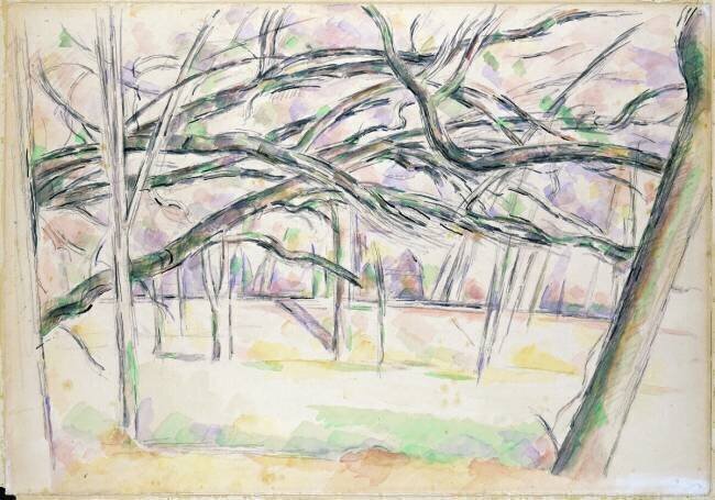 Le Verger Paul Cézanne