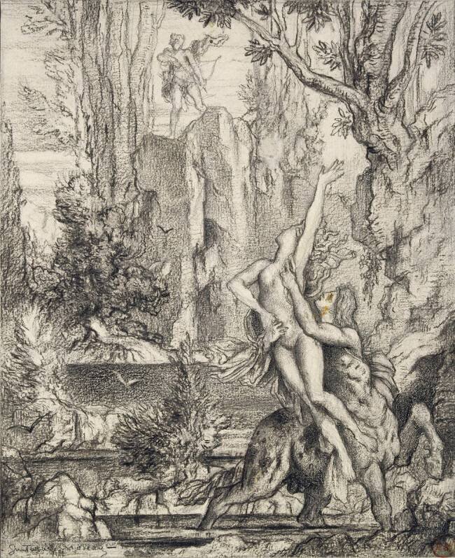 L'Enlèvement de Déjanire Gustave Moreau
