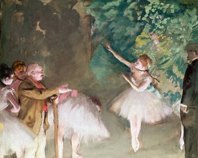 L'entraînement de danse Edgar Degas