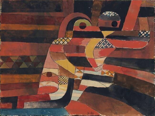Les amoureux Paul Klee