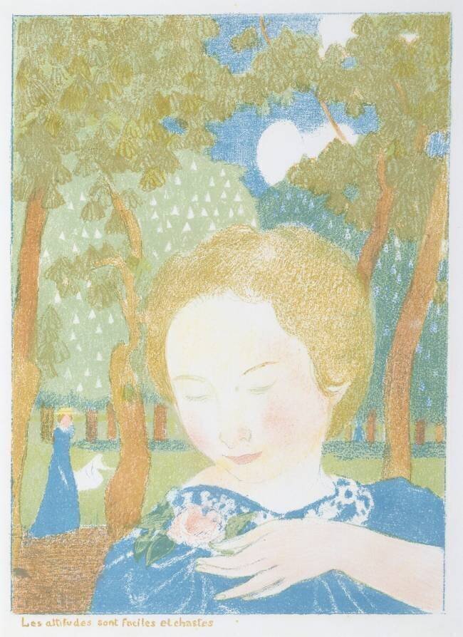 Les attitudes sont simples et chastes de la série Amour Maurice Denis