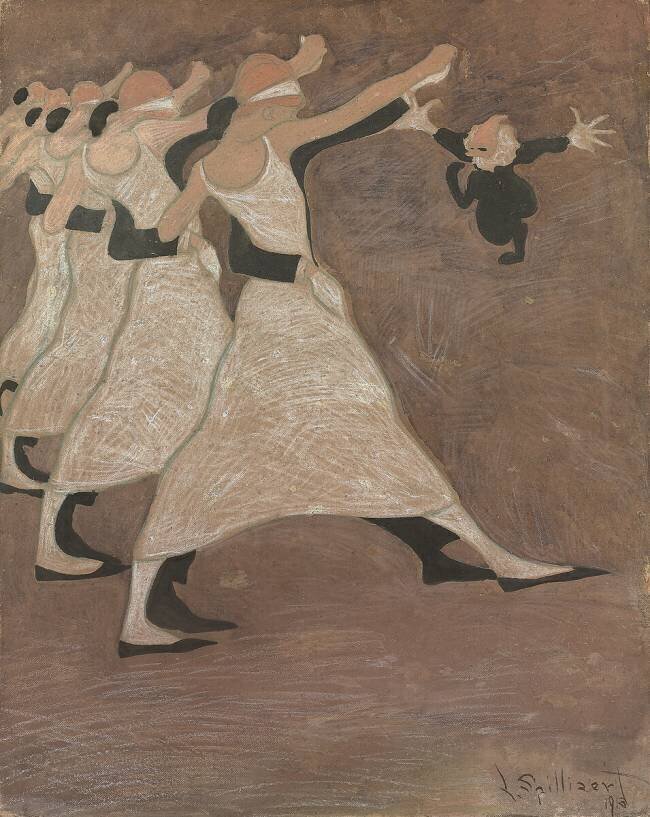 Les danseuses Léon Spilliaert