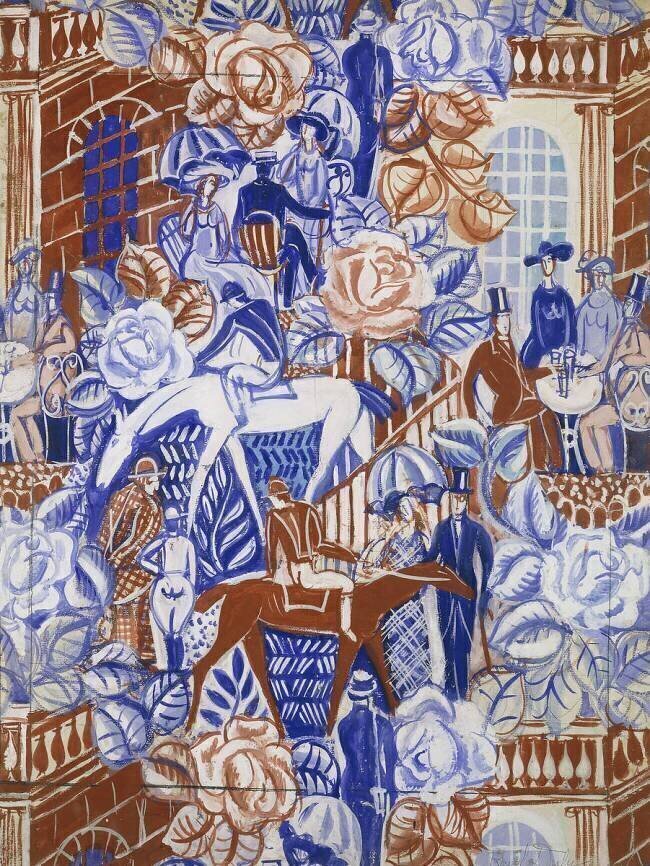 Les Élégantes à la Bagatelle Raoul Dufy