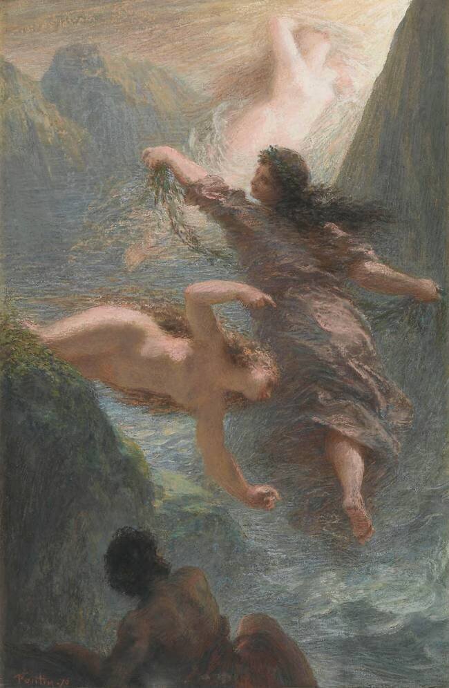 Les Filles du Rhin ou L'Or du Rhin Henri Fantin-Latour