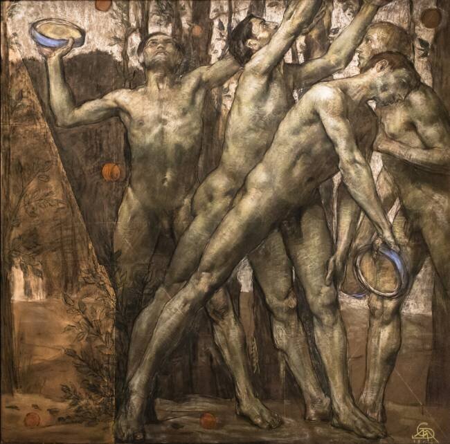 Les Joueurs de balles George Desvallières