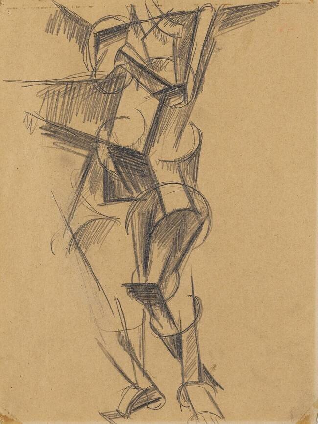 L'homme cubiste Lioubov Popova