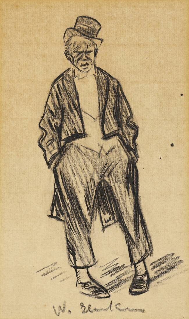 L'homme à la tête de pigeon William James Glackens