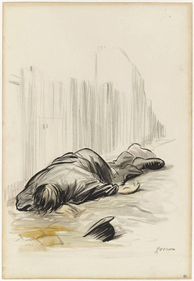 L'ivrogne Jean-Louis Forain