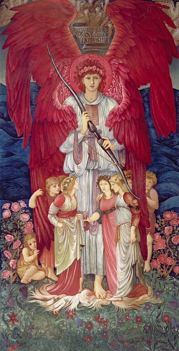 L'amour qui fait bouger le soleil Edward Burne-Jones