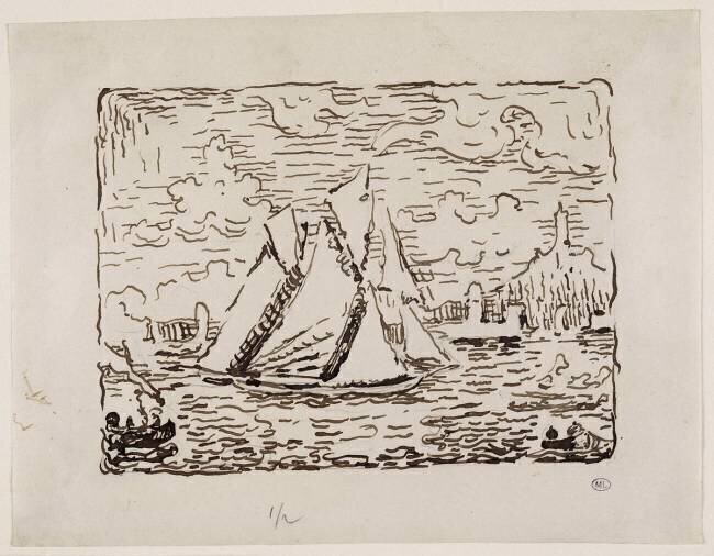 Marseille. Régates Paul Signac