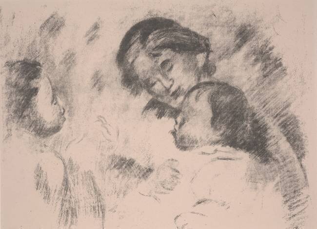 Maternité : Gabrielle Auguste Renoir