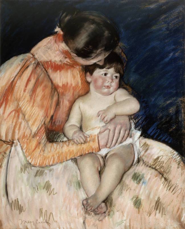Mère à l'Enfant Mary Cassatt