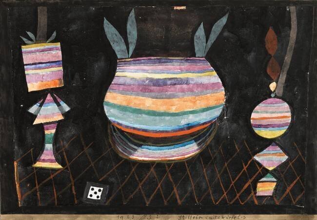 Nature morte aux dés Paul Klee