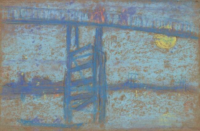 Nocturne : Pont de Battersea James Abbott McNeill Whistler