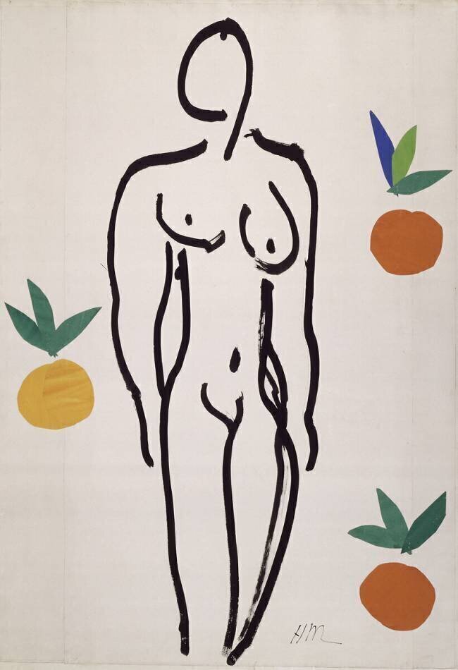 Nu aux oranges Henri Matisse