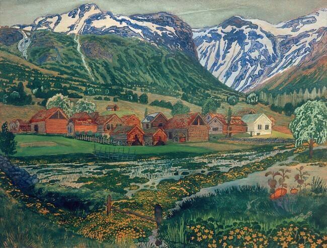 Nuit du bouton d'or Nikolai Astrup