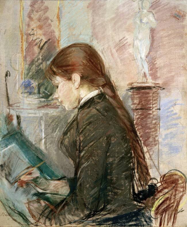 Paule Gobillard dessinant Berthe Morisot