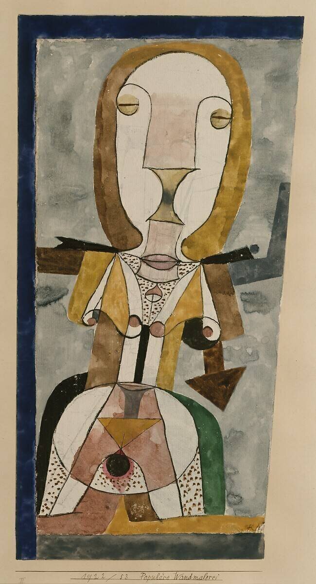 Peintures murales populaires Paul Klee