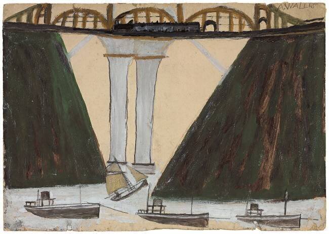Pont de Saltash Alfred Wallis