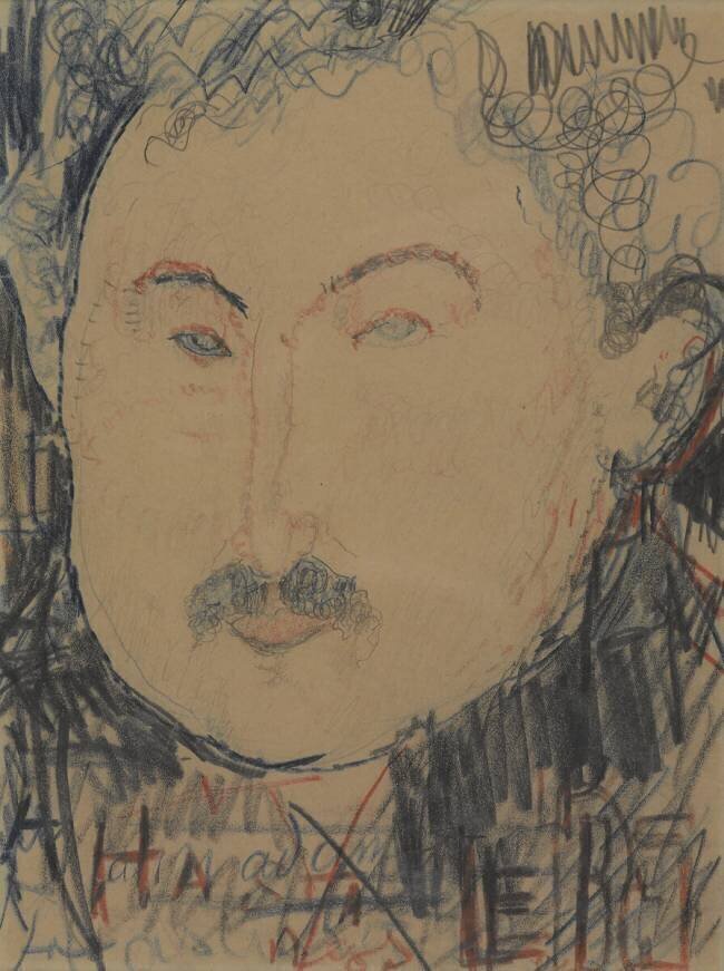 Portrait d'Adolphe Basler Amedeo Modigliani