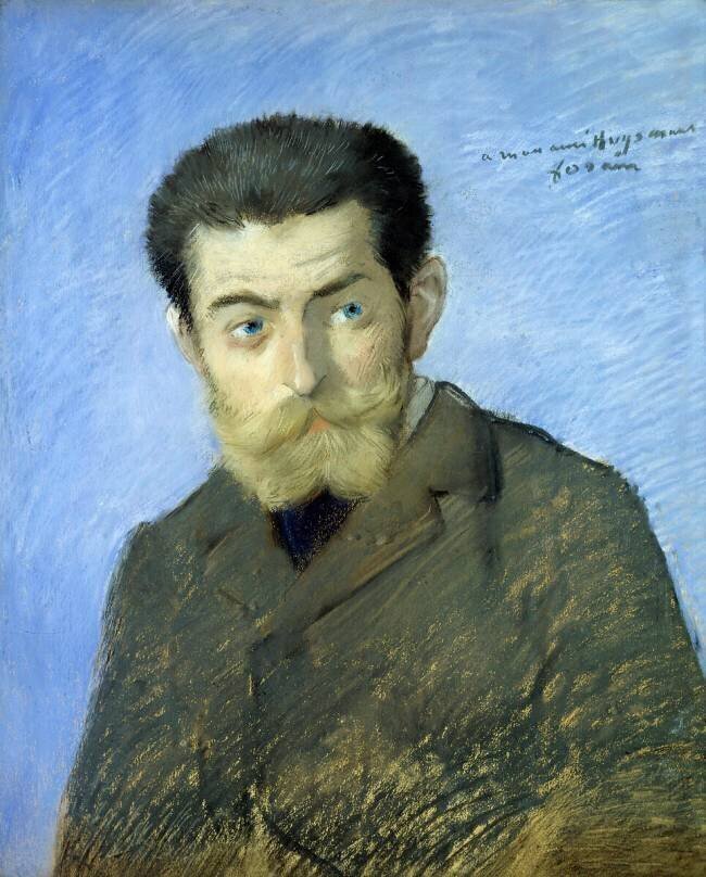 Portrait de Charles-Marie, dit Joris-Karl Huysmans, écrivain (1848-1907) Jean-Louis Forain