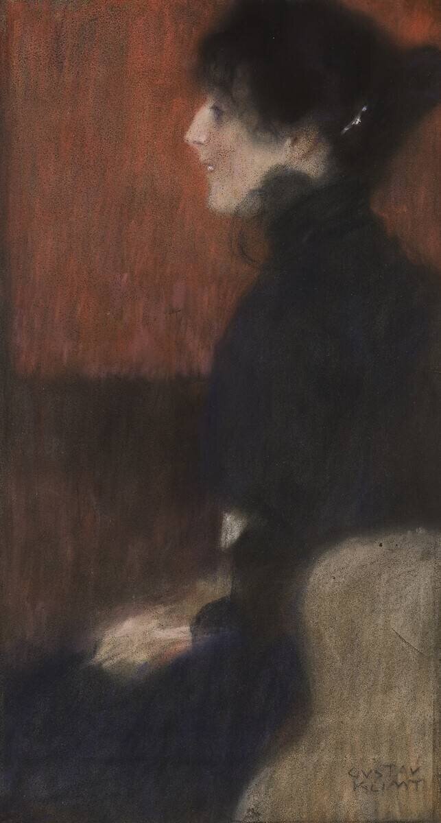 Portrait de femme Gustav Klimt