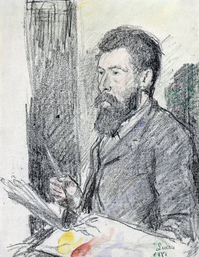Portrait de Georges Seurat Maximilien Luce
