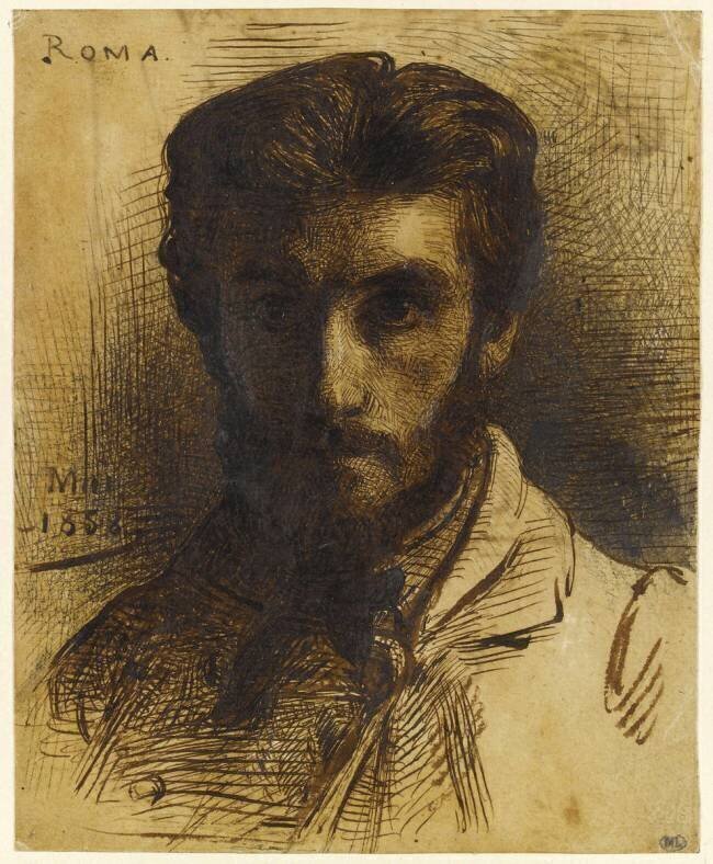 Portrait de l'artiste Léon Bonnat