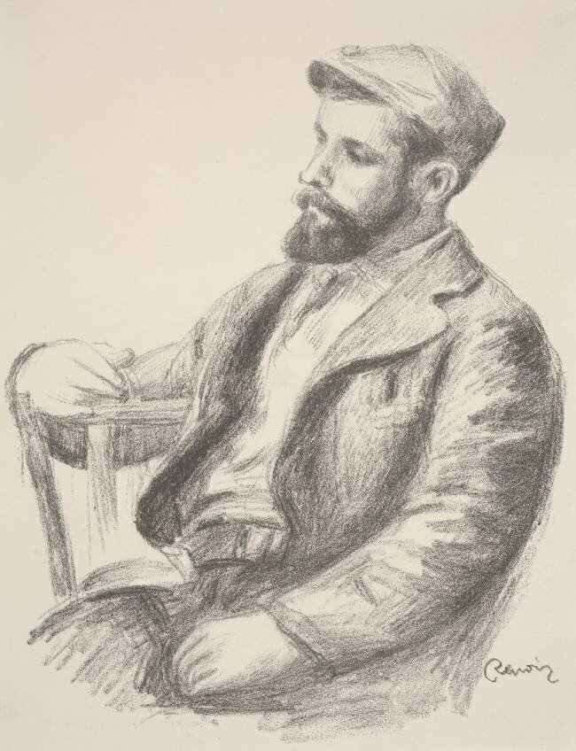 Portrait de Valtat Auguste Renoir