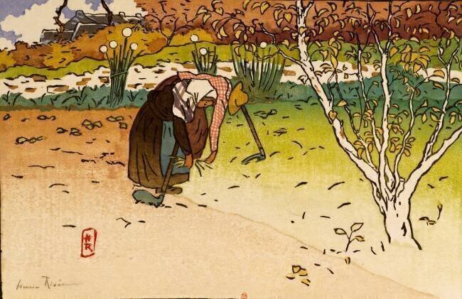 Potager à la Ville-Hue (Saint-Briac) Henri Rivière