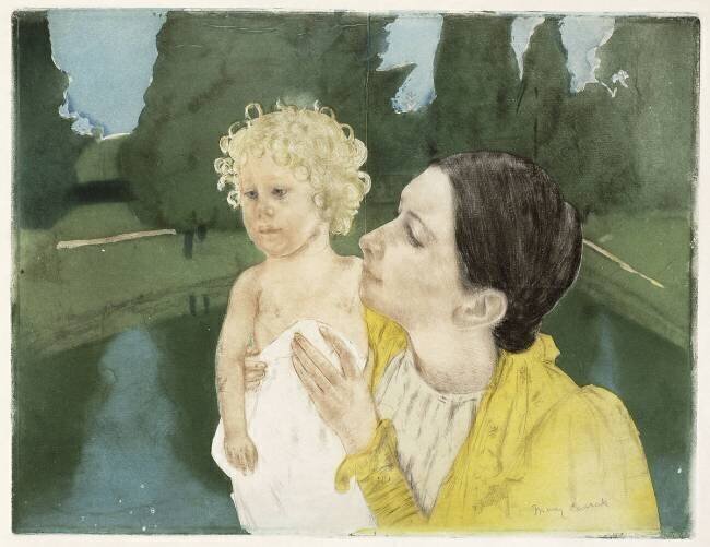Près de l'Etang Mary Cassatt