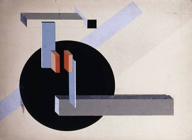 Proun n°89 (Kilmansvaria) Eliezer Lissitzky
