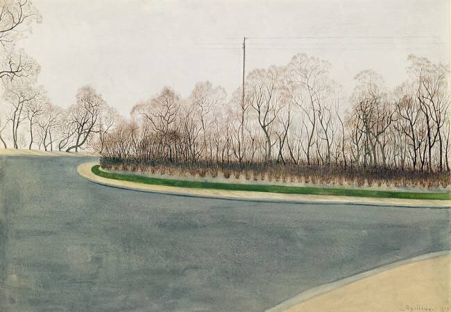 Route déserte Léon Spilliaert