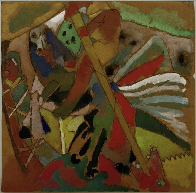 Saint-Georges II Wassily Kandinsky