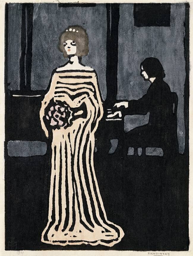 Sangerin Wassily Kandinsky