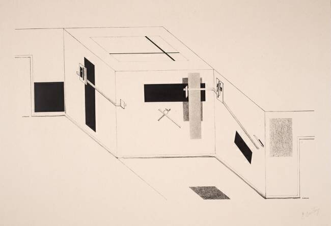 Sans titre Eliezer Lissitzky