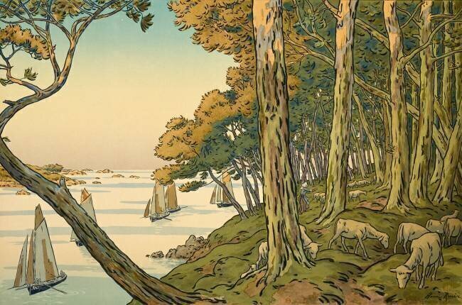 Soir d'été Henri Rivière