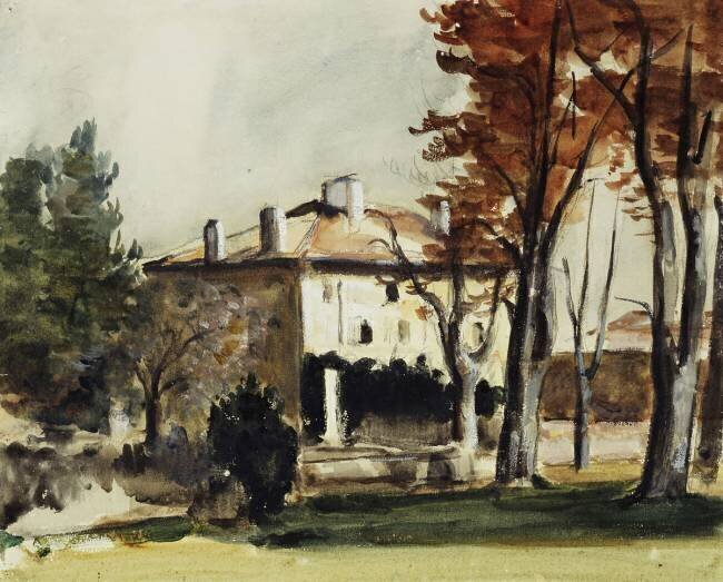 The House of the Jas de Bouffan Paul Cézanne